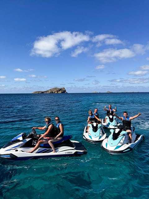 Jet Ski Trip to Cala Comte from San Antonio No license - The Guided Route: Viewpoints, Cove Passing, and the Cala Comte Moment