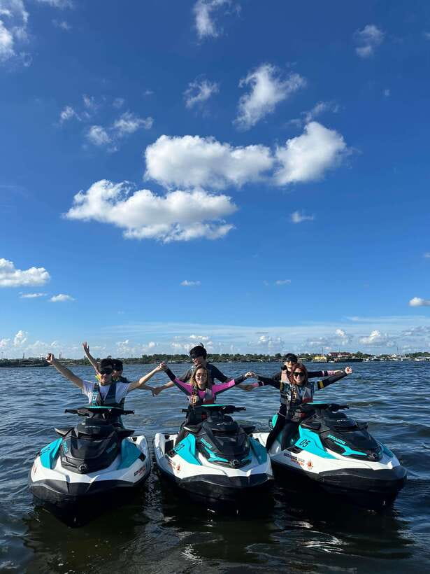 Johor Bahru : Seadoo JetSki 30mins Self Ride Tour (Double) - Route Highlights: Watching Singapore Slide By (Without the Hassle)