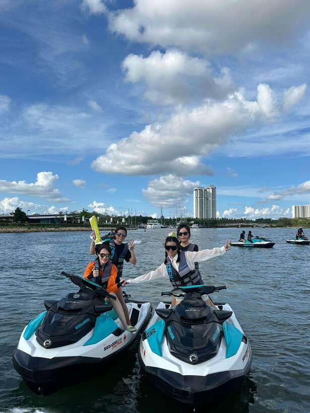 Johor Bahru : Seadoo JetSki 30mins Self Ride Tour (Double) - The 16 km Loop: What You’ll Actually Do in 30 Minutes