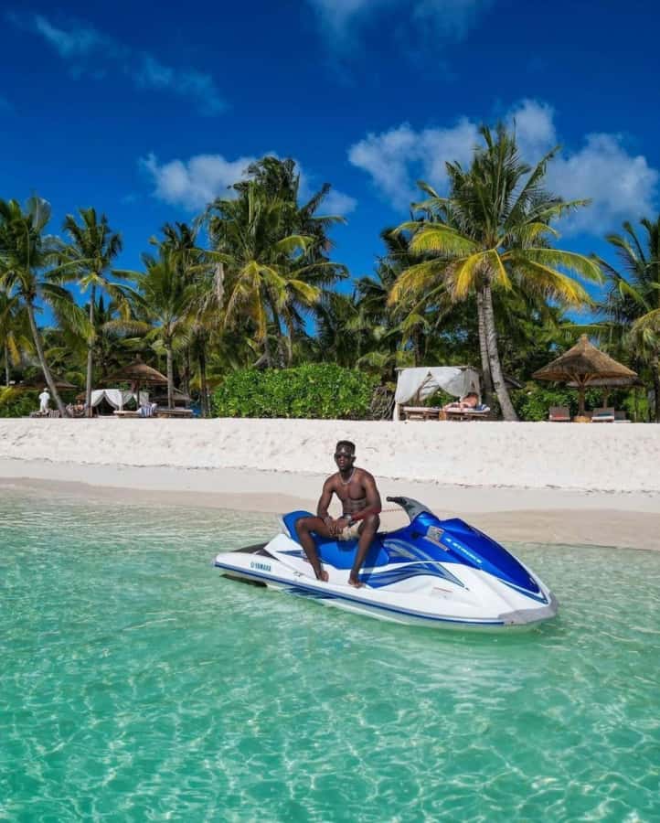 kendwa: jet ski experience - The ride route: shoreline sprint to Tumbatu Island