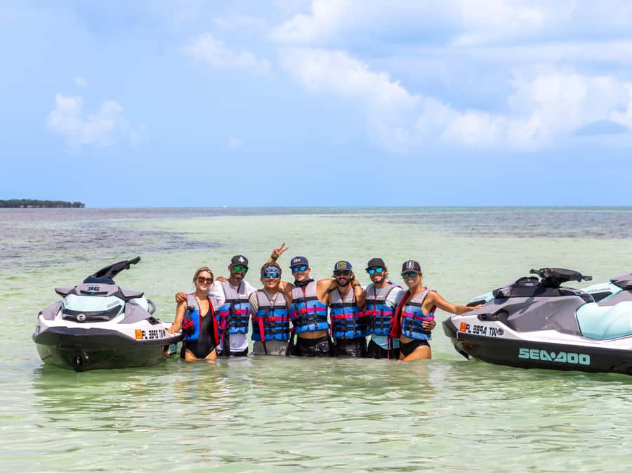 Key West 90-Minute Jet Ski Tour - Jet Skiing Key West the useful way: 90 minutes, 28 miles, real sights