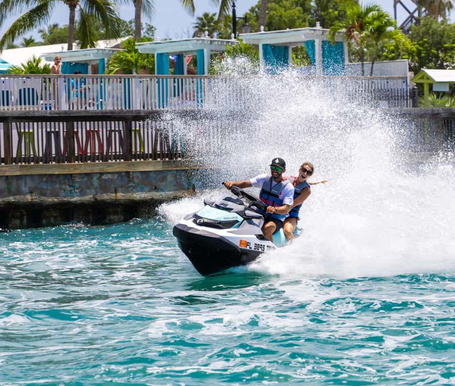 Key West 90-Minute Jet Ski Tour - The 28-mile route: backcountry scenery and possible landmark passes