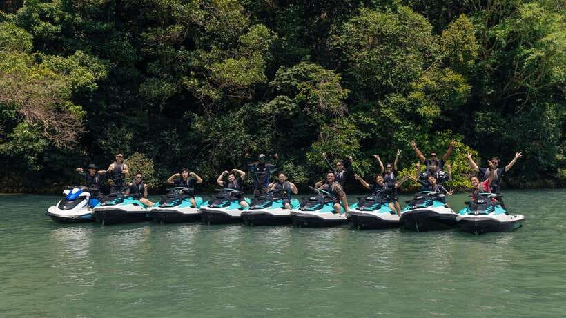 Langkawi Jet Ski Tour Dayang Bunting Free Drone Video - Drone video: an included souvenir, with one realistic catch