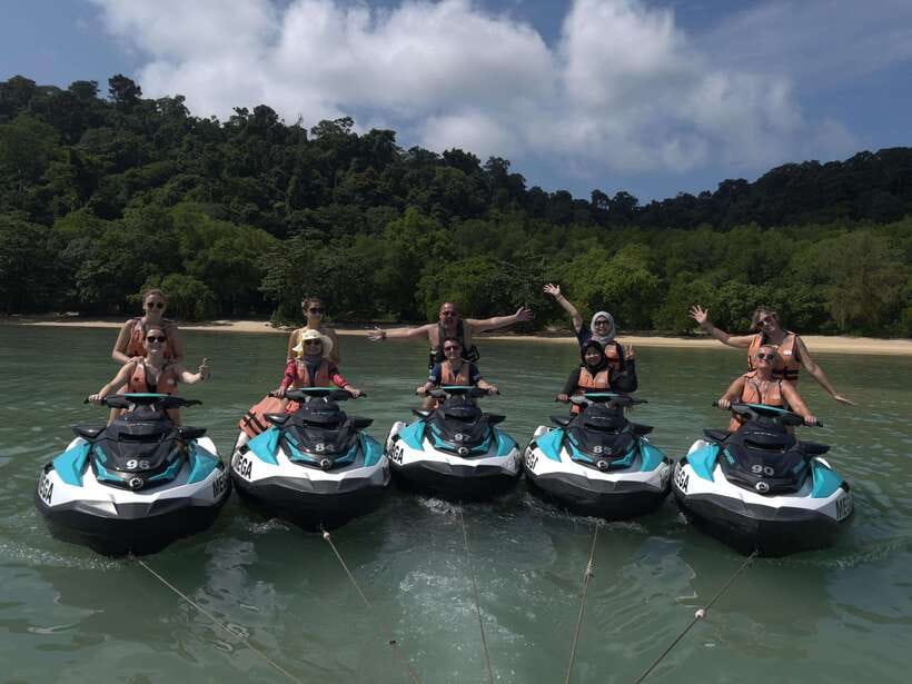 Langkawi: Premium UNESCO Geopark Jet Ski Tour of 8 Islands - Pulau Singa Besar: Photos, Wildlife Watch, and Optional Hiking