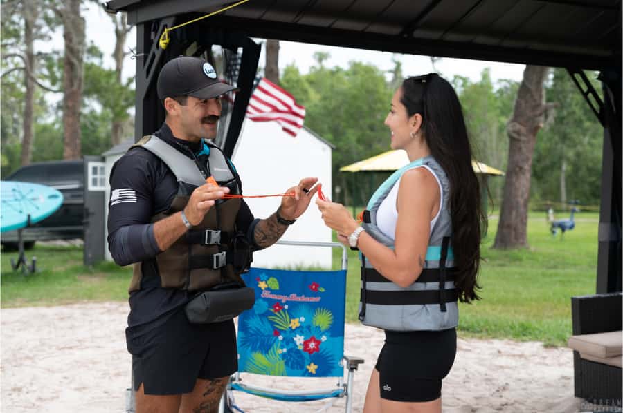 Luxe Jet Ski Rental Orlando/Clermont-Things to do in Orlando - The safety briefing and life jacket setup