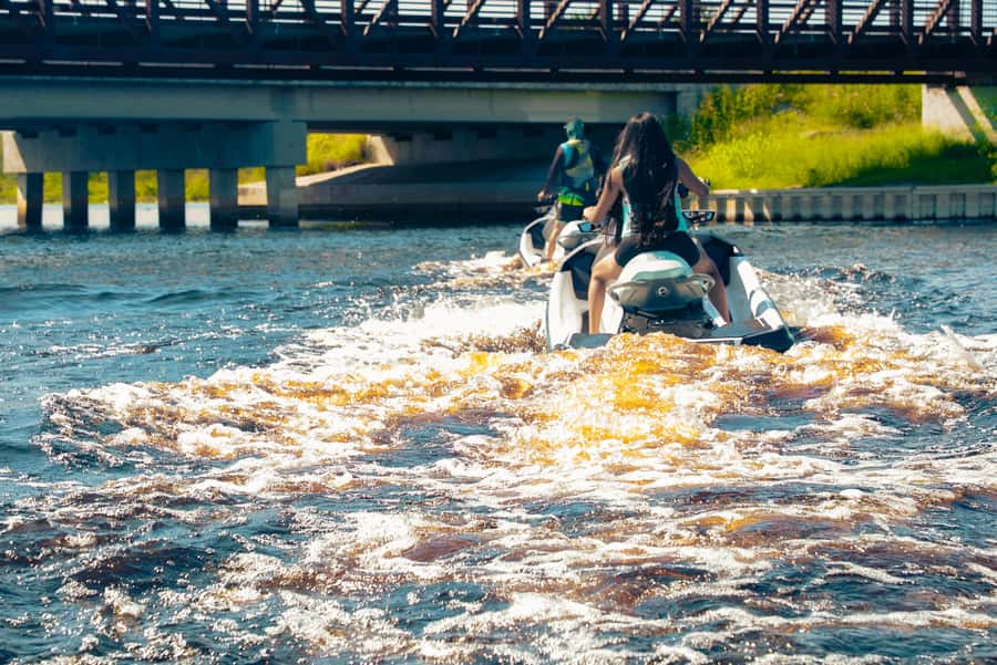 Luxe Jet Ski Rental Orlando/Clermont-Things to do in Orlando - On-water ride: adrenaline, a relaxed option, and staff nearby