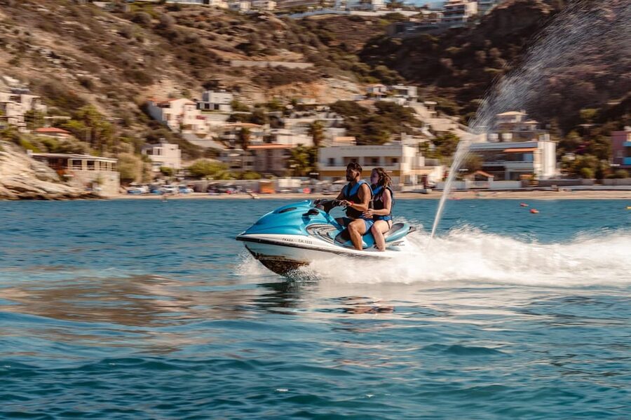 Lygaria Beach: Jet Ski - Lygaria Bay Jet Ski: a quick hit of Crete water time