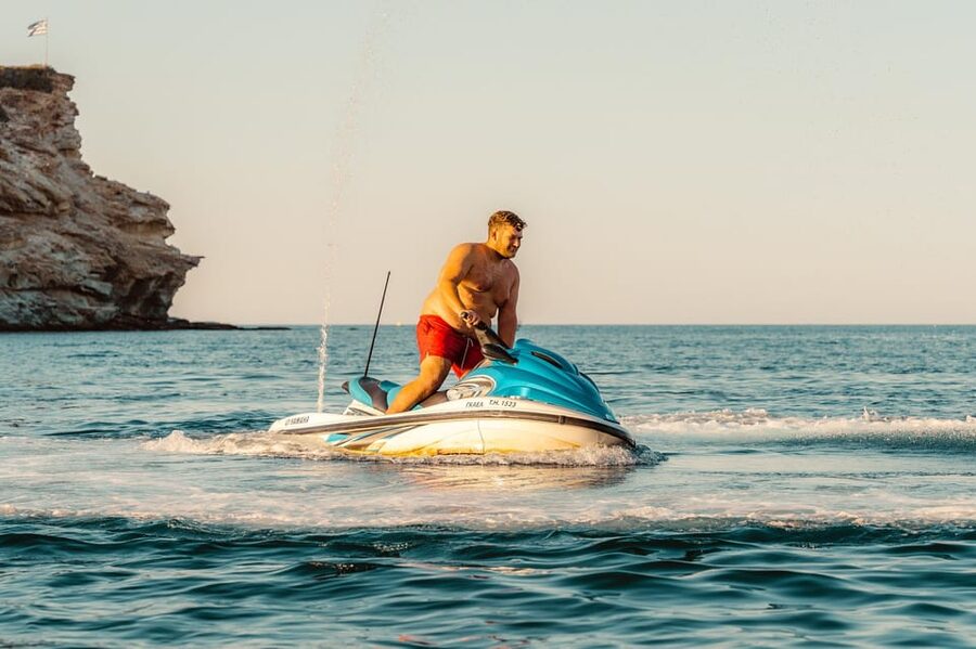 Lygaria Beach: Jet Ski - Price and value: $94 for a group up to two
