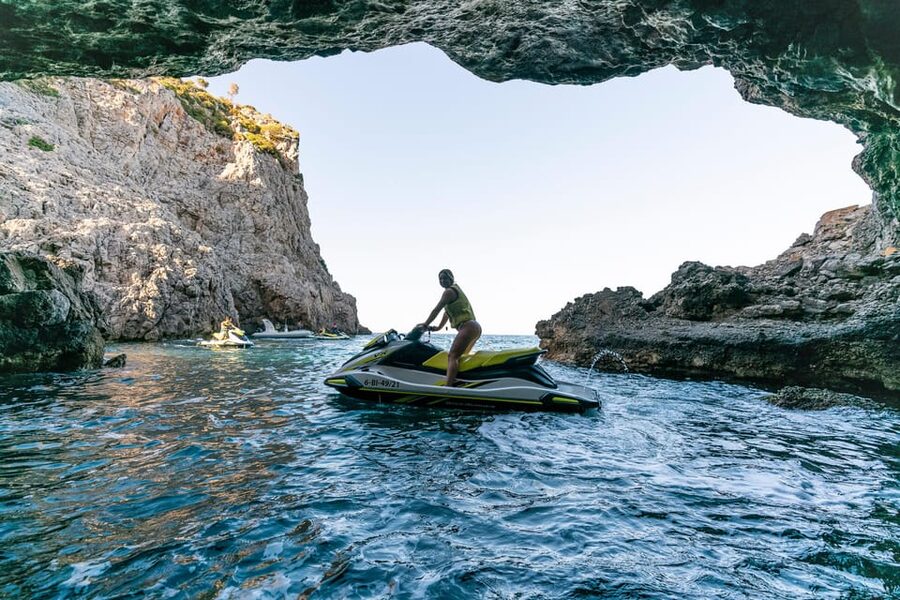 Mallorca Alcudia: Jack Sparrow Cave Jet Ski Tour - Key things to know before you go