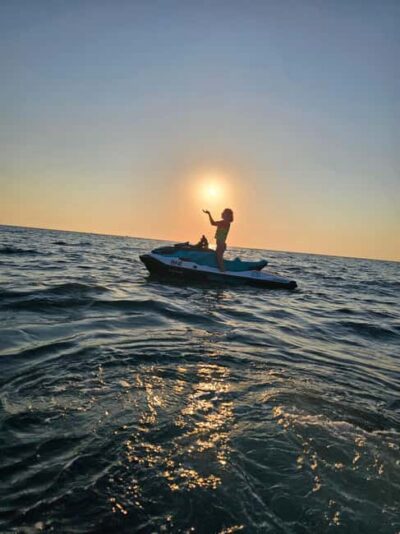 MALLORCA: CALA D'OR JET SKI TOUR, SUNRISE OR SUNSET - Meet at Avinguda de Cala Llonga and Cala dOr marina: what to expect