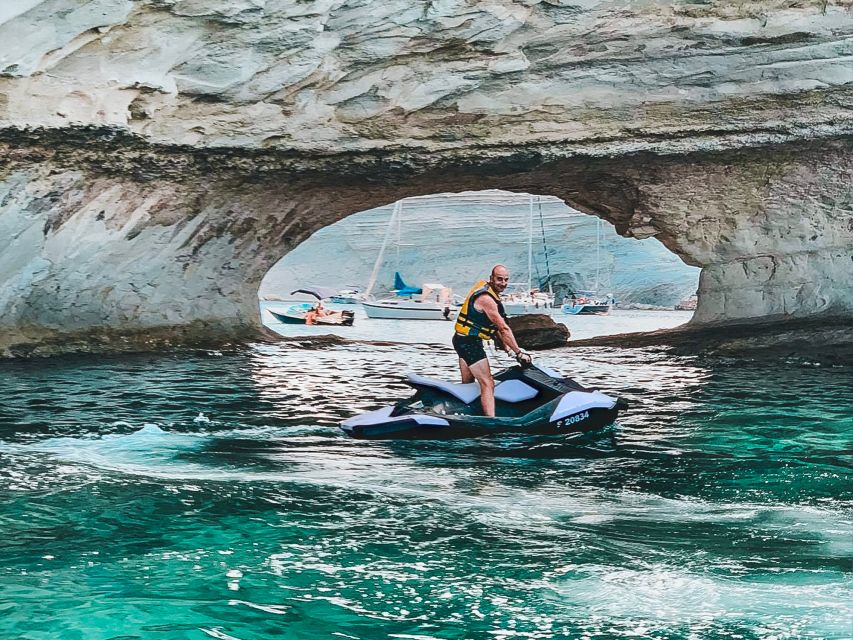 Malta: Private Jet Ski Experience - St Peter’s Pool Stop: Quick Photos, Big Coastal Mood