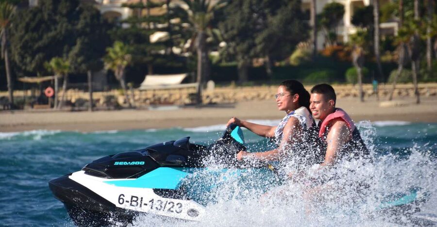 Marbella: Jet Ski at the Golden Mile - Jet Skiing Marbella’s Golden Mile in 20 Minutes: the real value