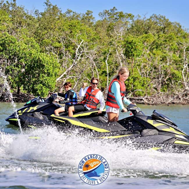 Marco Island: Dolphin Jet Ski Tour - Jet Skiing Marco Island’s Coast: The Setup at Palm Point