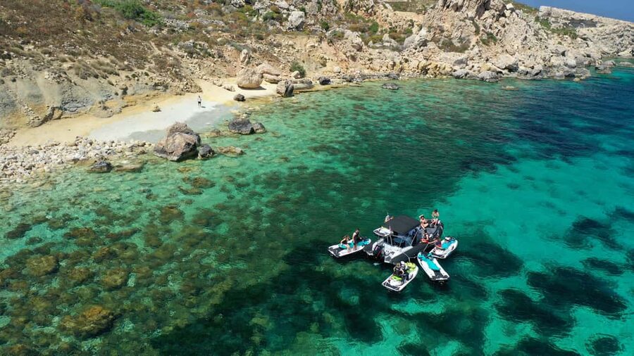 Mellieha: Comino and Blue Lagoon Jet Ski Safari Tour at 3 PM - Key things I’d mark on your map