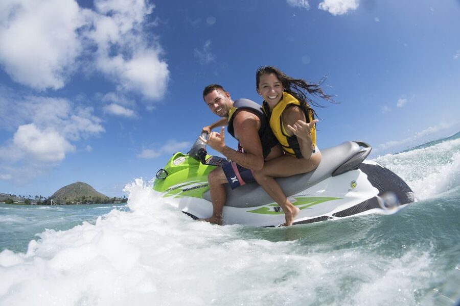 Oahu: Tandem Jet Ski Adventure on Maunalua Bay - Getting There: Marina Meet-Up and the Water Taxi Ride