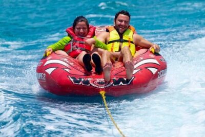 Parasailing, Sea Tubing & Jet Ski from Montego Bay- Private tour - Sea Tubing Behind the Speedboat: The Part That Turns Into Adrenaline