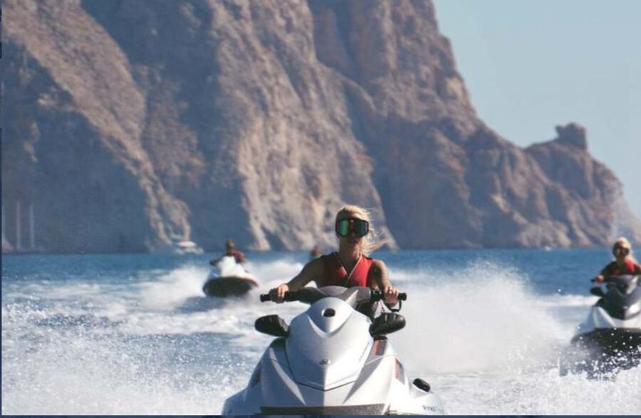 Perivolos: Private South Coast Discovery on a Jet Ski - Mesa Pigadia Swim: The Part That Turns a Ride Into a Beach Break