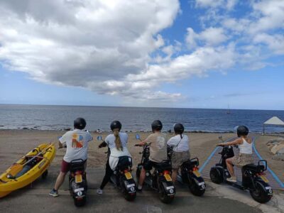 Playa Ingles:Rent e-Scooter 3 hour+Option Combo Rent Jet Ski - Getting started at Cita Shopping Center (and what to bring)
