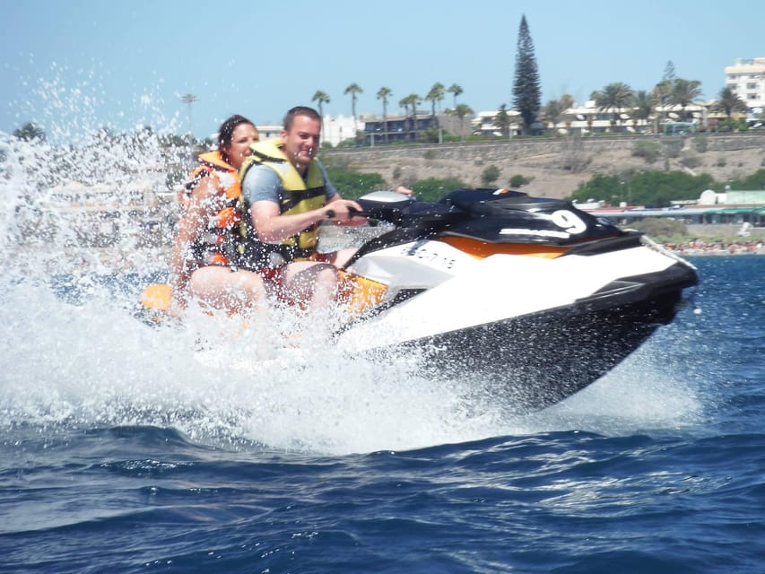 Playa Ingles:Rent e-Scooter 3 hour+Option Combo Rent Jet Ski - What you’ll actually ride: Chopper 2 logistics and comfort